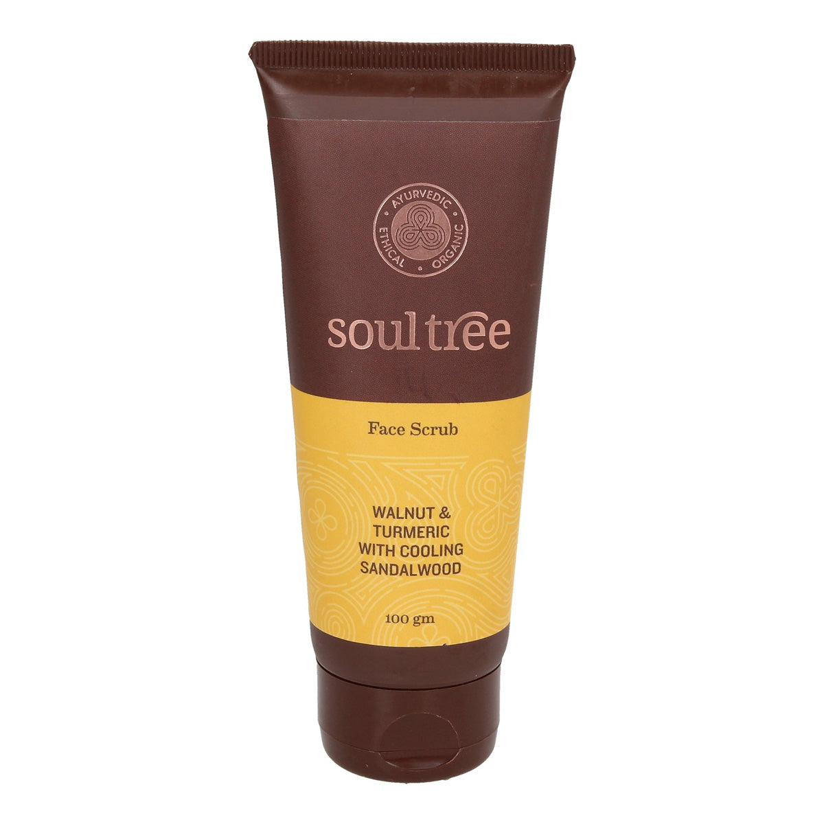 Esfoliante Facial com Noz, Cúrcuma e Sândalo Natural La Rueda 100 g