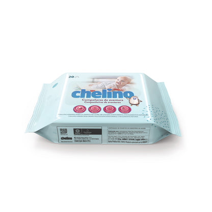 Toalhitas Húmidas Chelino Dermo Sensitive Baby 20 Unidades