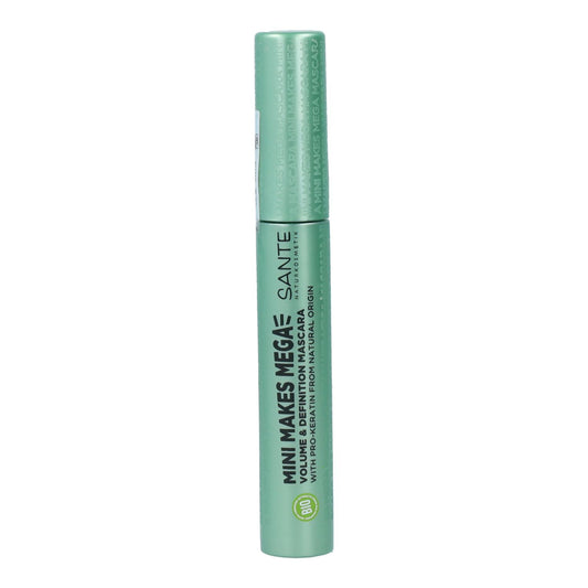 Rímel mini makes mega 01 preto 8 ml Sante