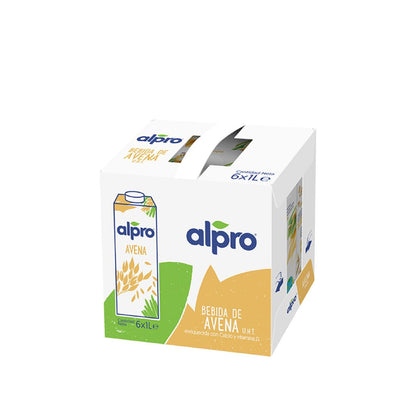 Pack de 6 Bebidas de Aveia Alpro 1 Litro