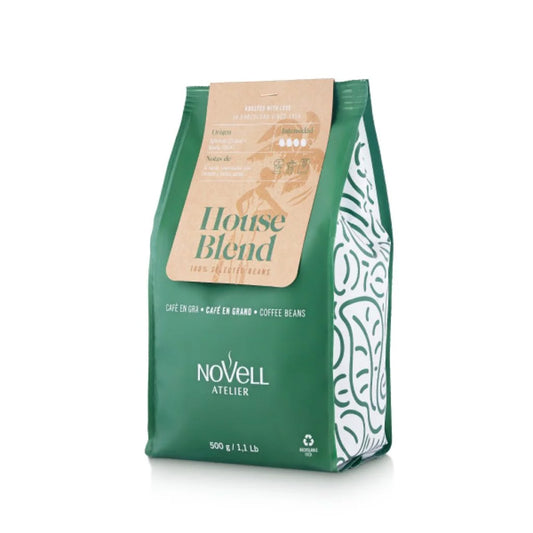 Grãos de café Atelier House Blend, Novell, 500 g