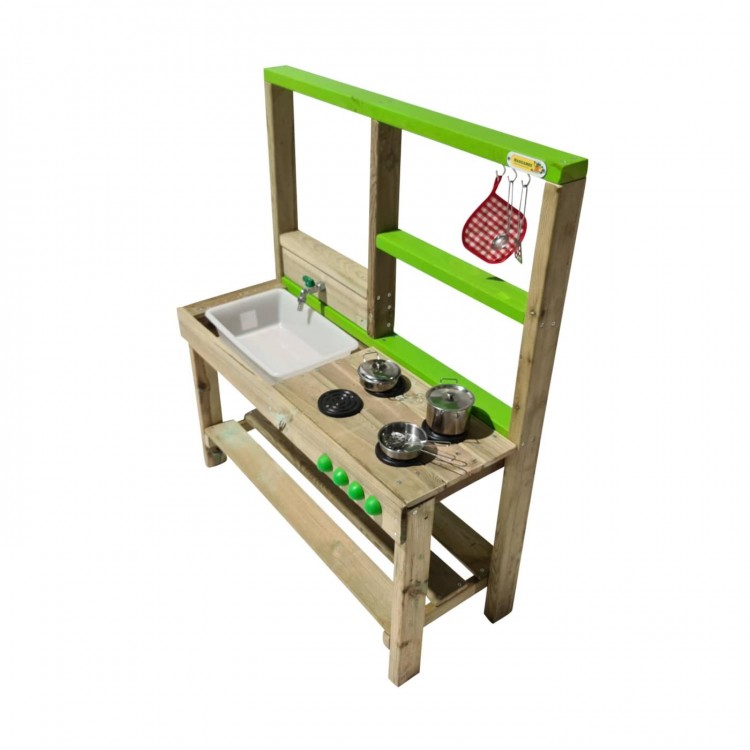 Cocinita Infantil De Madera Para Exterior Masgames Spicy._5