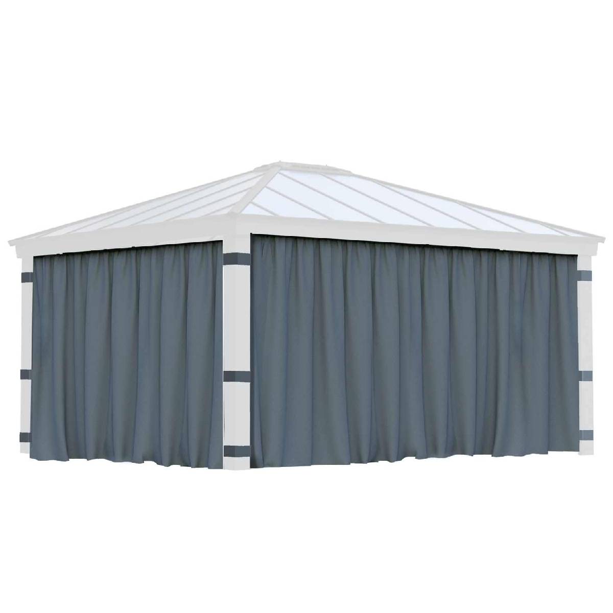 Conjunto de cortinas para gazebo Dallas Canopia 422x483