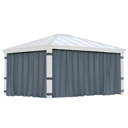 Conjunto de cortinas para gazebo Dallas Canopia 422x483