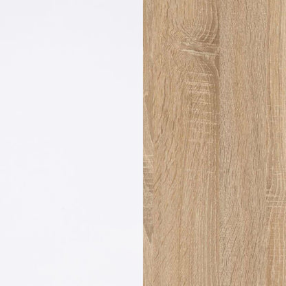 Armario Lark 2 Puertas 2 Cajones Melamina, Blanco Artik, 81,5 X 180 X 52_3