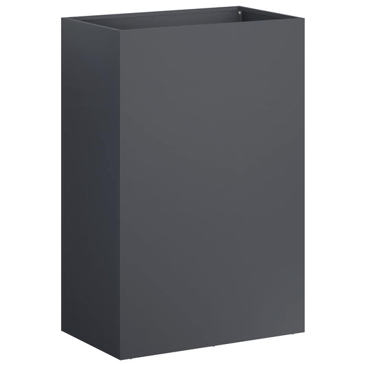 Macetero De Jardín Gris Antracita 50 X 40 X 75 Cm_0
