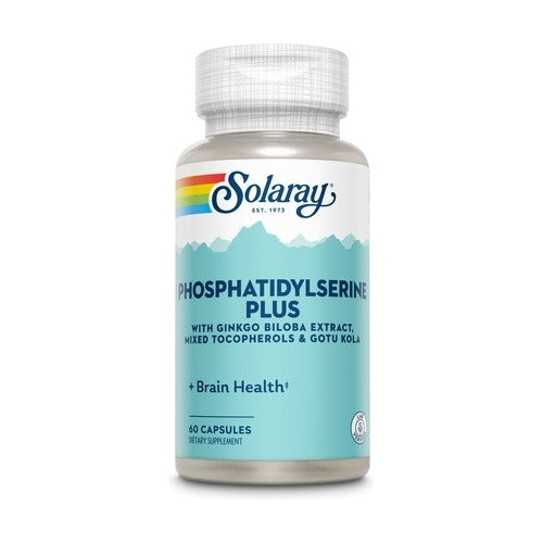 Fosfatidil Serina Plus Solaray 60 cápsulas