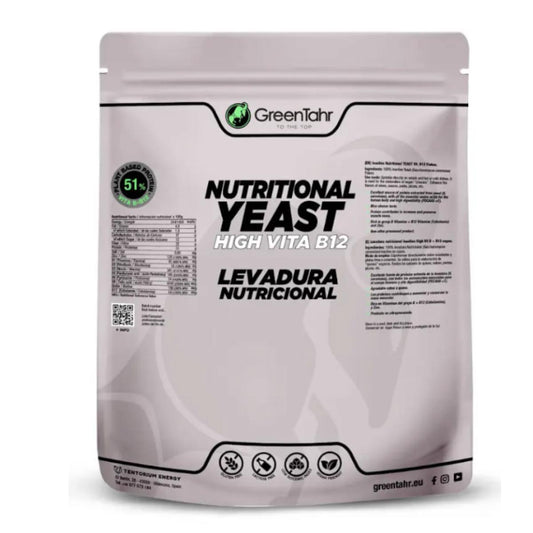 Flocos de levedura nutricional High Vita B12: (500g) Embalagem XXL