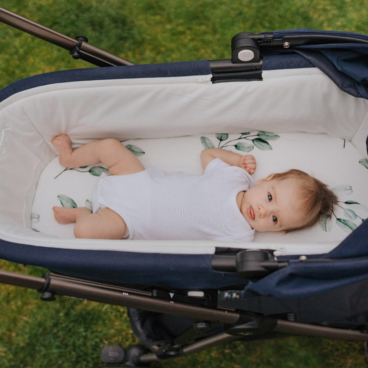 Pack 2 Bajera Capazo Algodón Melange Grey-pink_3