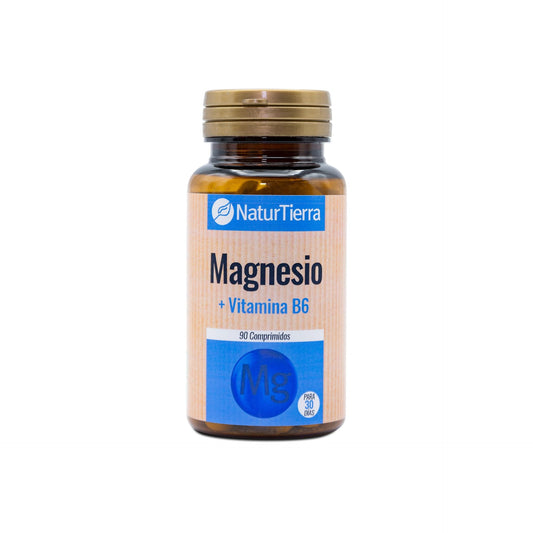 Magnésio + Vitamina B6, 90 comprimidos. NaturTierra