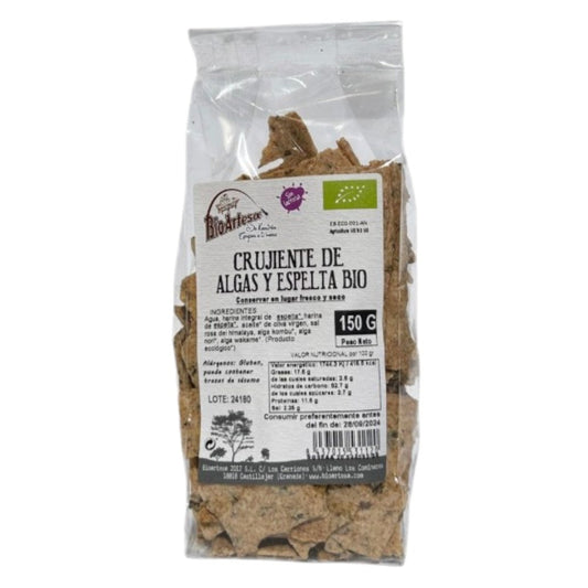Crujiente De Algas Y Espelta Bio 150 Gr_0