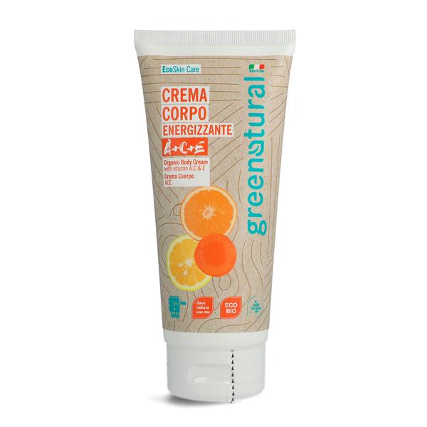 Creme corporal efeito seda com vitaminas Greenatural ACE 200ml