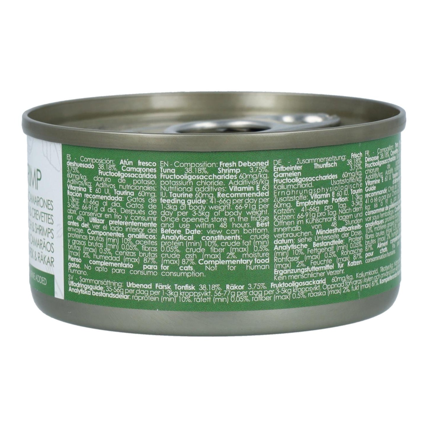 Kit Cat Can Toppers - Atum e Camarão 80g Ração húmida para gatos em gelatina