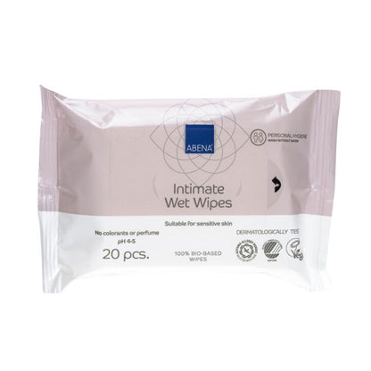 Toalhitas Húmidas Íntimos 20 unidades ABENA