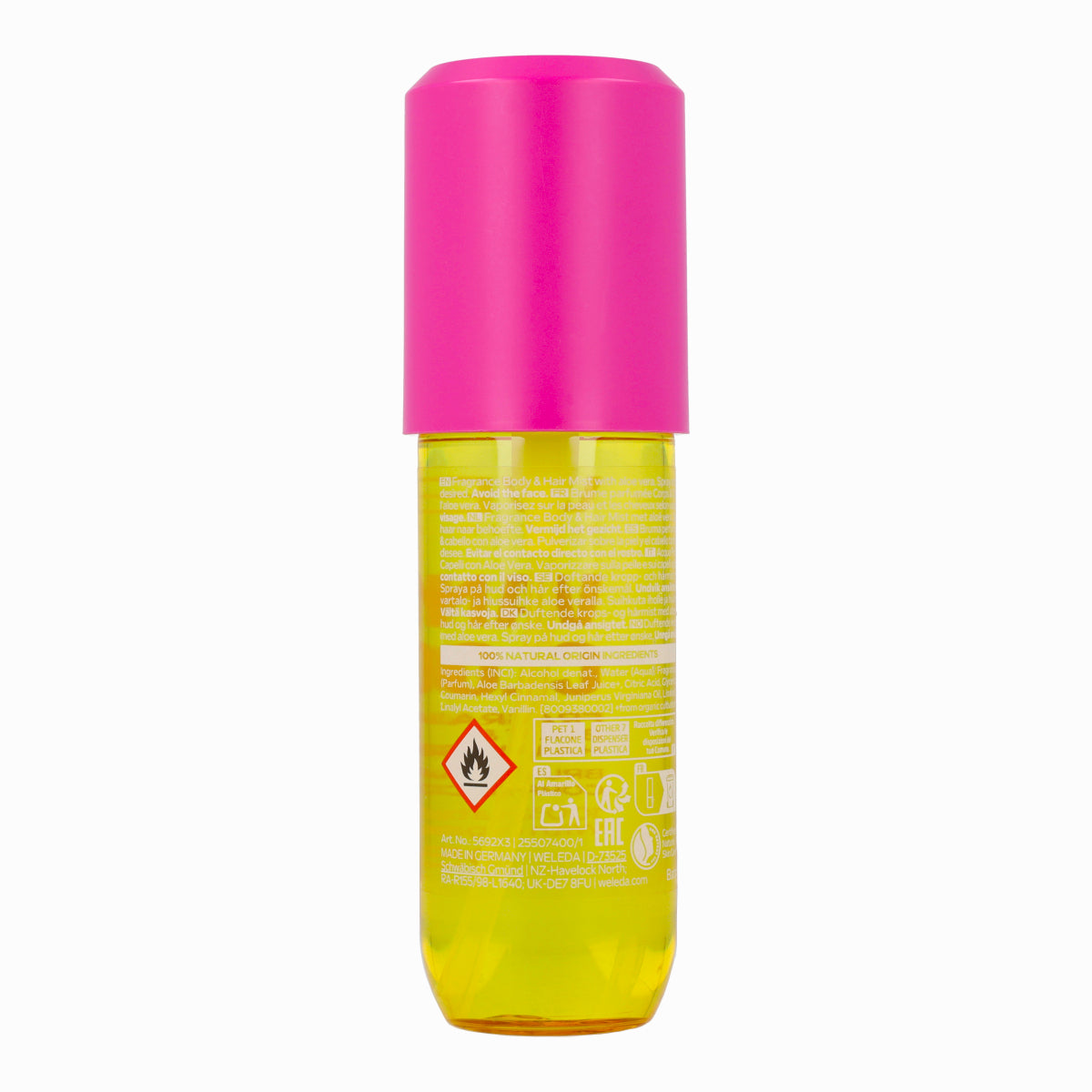 Bruma Perfumada Body&Hair Vanilla Cloud Weleda 95 ml