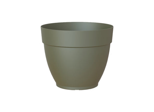 Artevasi Macetero Verde Plástico Campana Capri 20cm_0