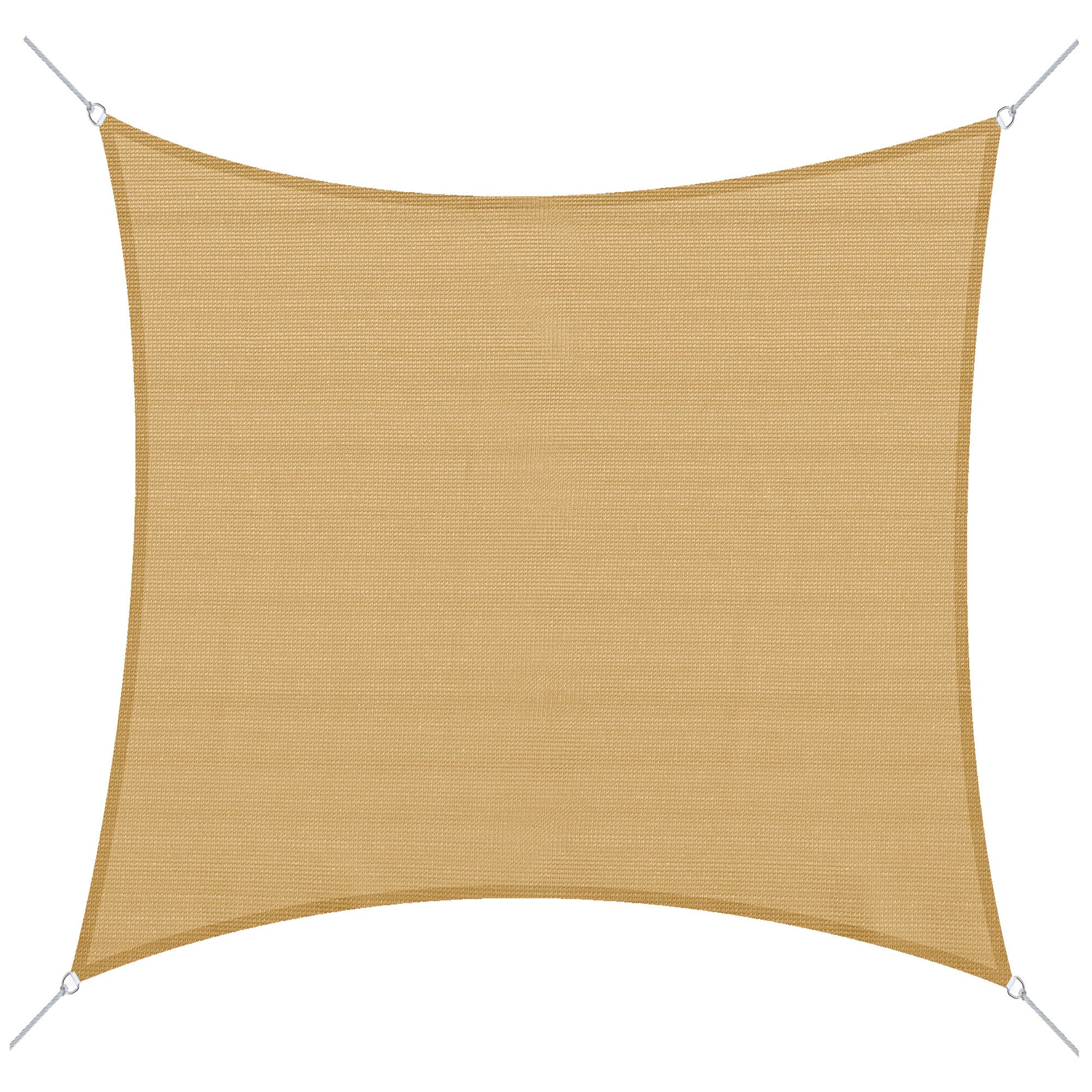 Outsunny Toldo De Vela Sombrilla Parasol Rectángulo Tejido De Poliester 185 G/m²_0