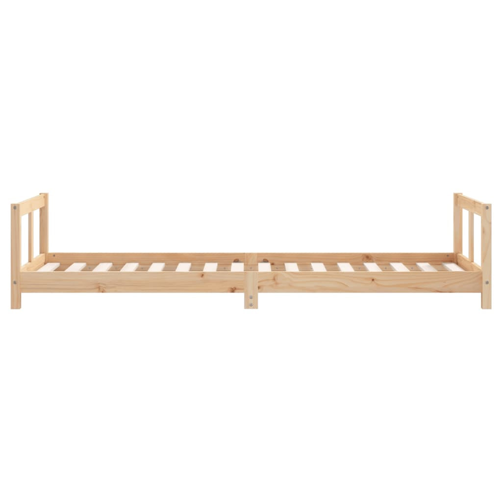 Vidaxl Estructura De Cama Para Niños Madera Maciza De Pino 80x200 Cm_4