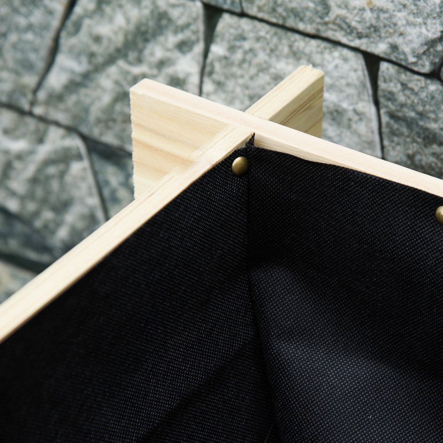 Outsunny Jardinera De Madera 3 Niveles Con Tela Geotextil Para Cultivos Plantas_4