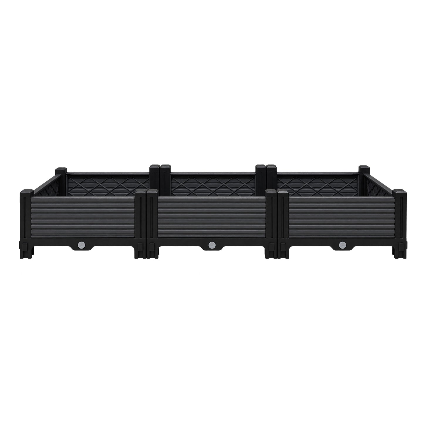 Jardinera Elevada 120x40x22cm Nyana Garden | Modular | Drenaje | Fácil Montaje_1