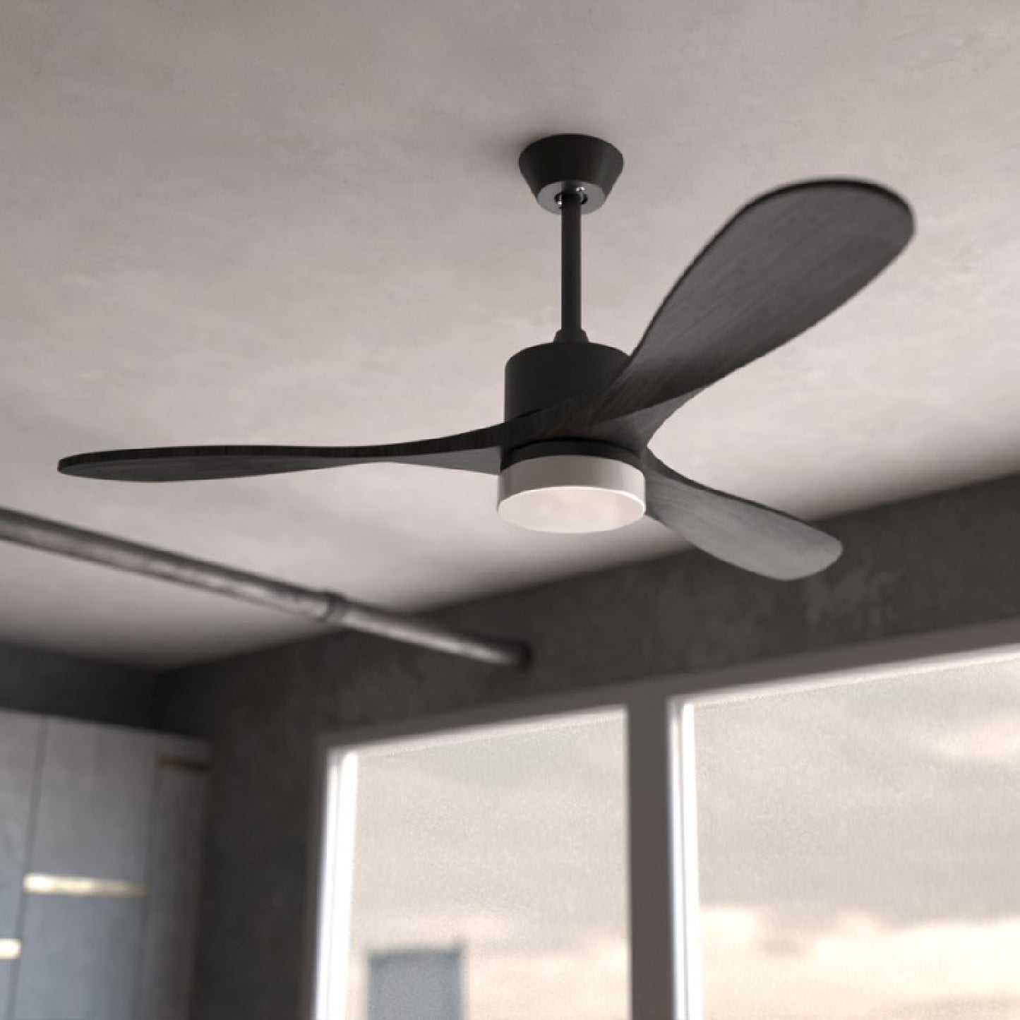 Cecotec Ventilador De Techo Con Luz Energysilence Aero 5290 Stone Pro_1