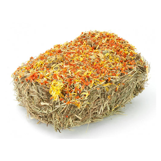 Ribero Oshi de Cenoura e Calêndula, Snack de Sushi para Coelhos e Roedores