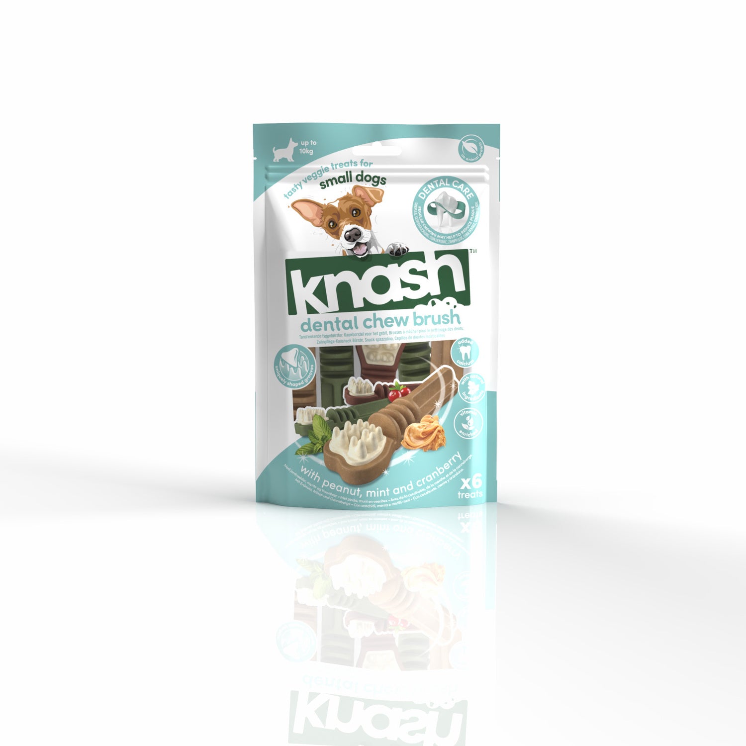 Knash Snack Dental Cepillo Para Perro S 2 Boslas X 6 Uds_1