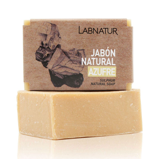 Jabón Natural Azufre Labnatur 100 G | Piel Grasa Y Acné | Purificante | Control Sebo_0