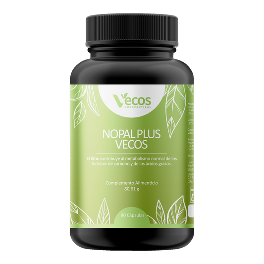 Nopal Plus Vecos 90 Cápsulas | Sensación De Saciedad_0