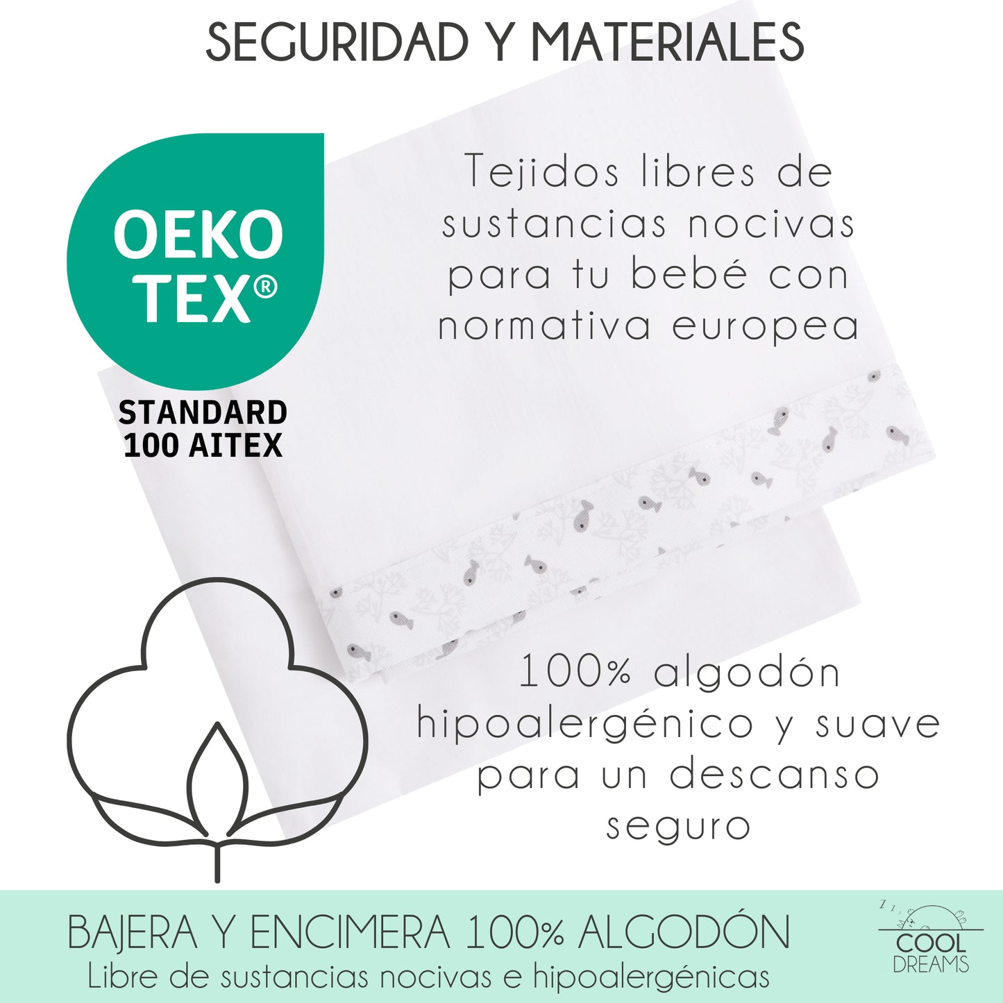 Cuna Colecho De Bebé Indi Estilo Nórdico Infantil 120x60 Cm, Con Kit Colecho, Bajera Y Encimera 100% Algodón_4