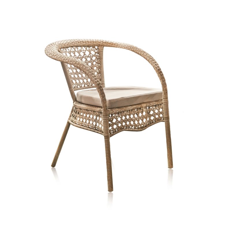 Pack 2 Sillas De Exterior Ikia Rattán, Rattan, 67 X 77,5 X 65_4