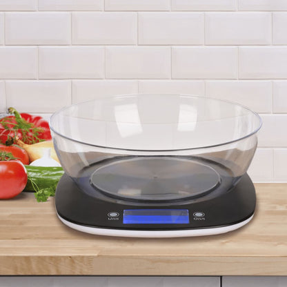 Excellent Houseware Balanza De Cocina Con Bol De Mezcla 1,4 L_1