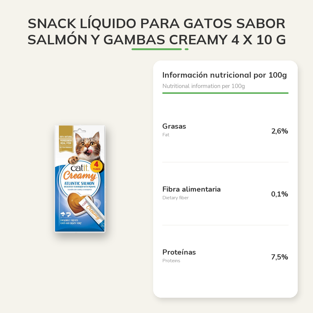 Información nutricional