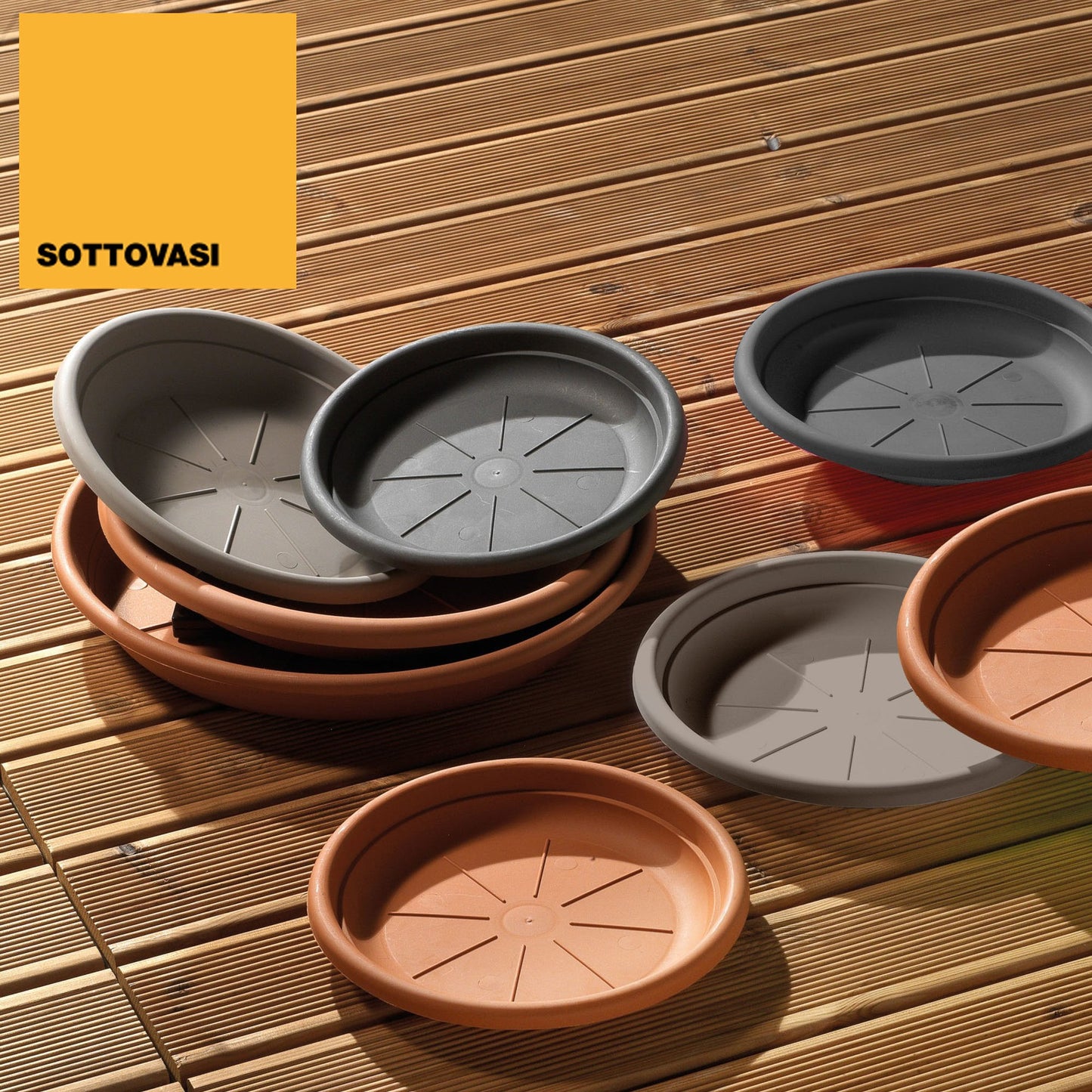 Platillo Para Maceta Ø 35 Cm Terracota