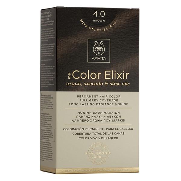 Tinta My Color Elixir N4.0 Castanho Apivita