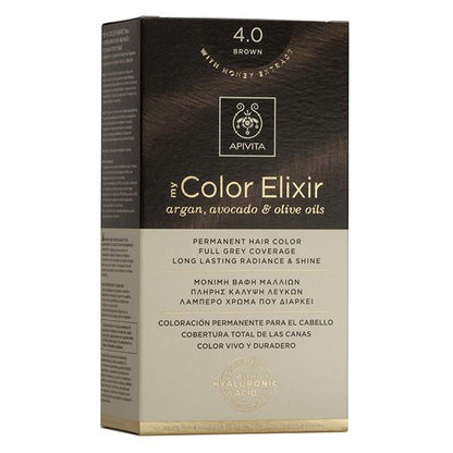 Tinta My Color Elixir N4.0 Castanho Apivita