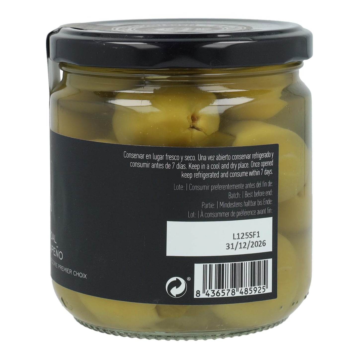 Gordal Azeitonas Jalapeño La Chinata 340 gr