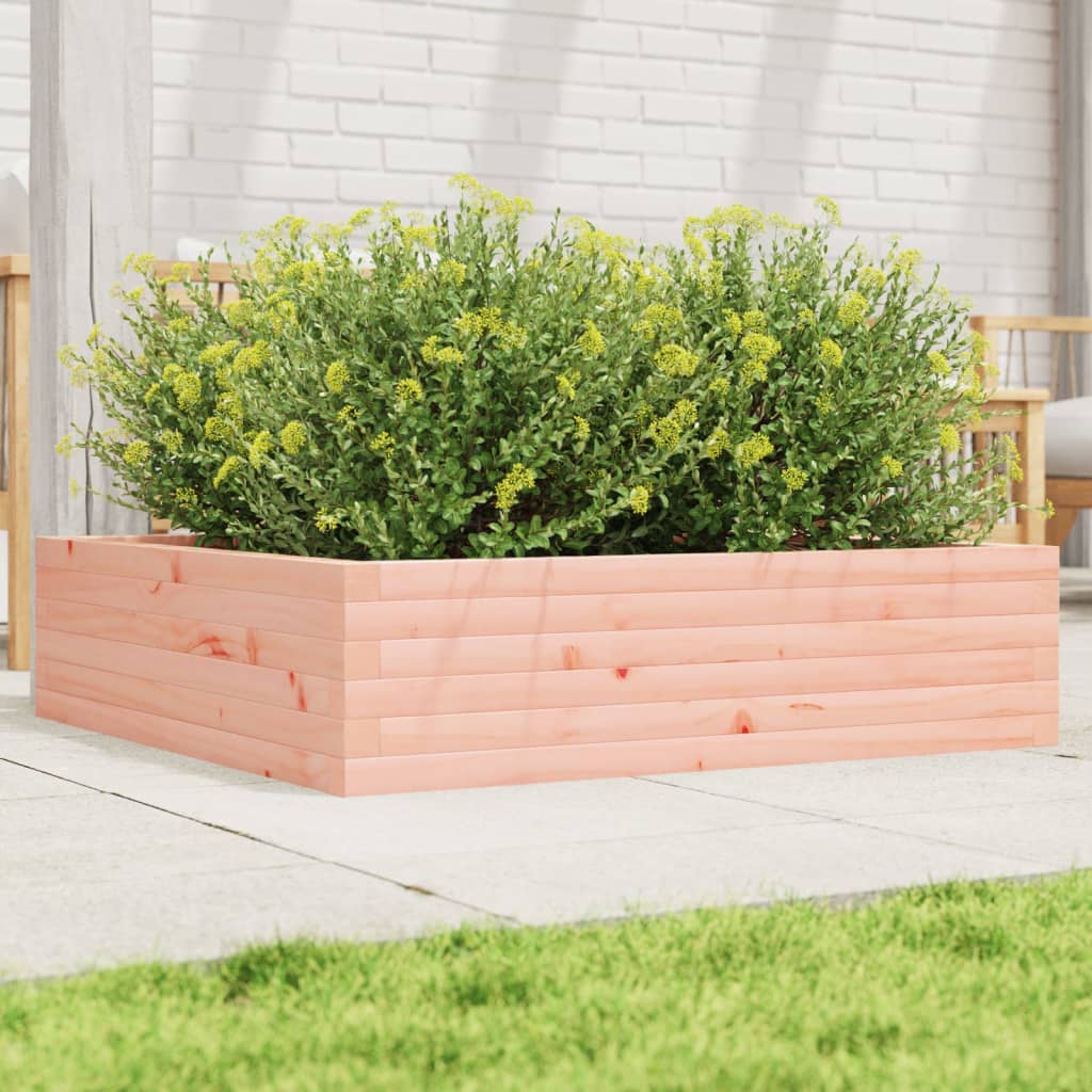 Jardinera De Madera Maciza Douglas 90x90x23 Cm_1