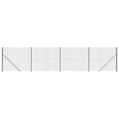 Cerca De Alambre Con Brida Gris Antracita 1,6x10 M / Vetonek_1