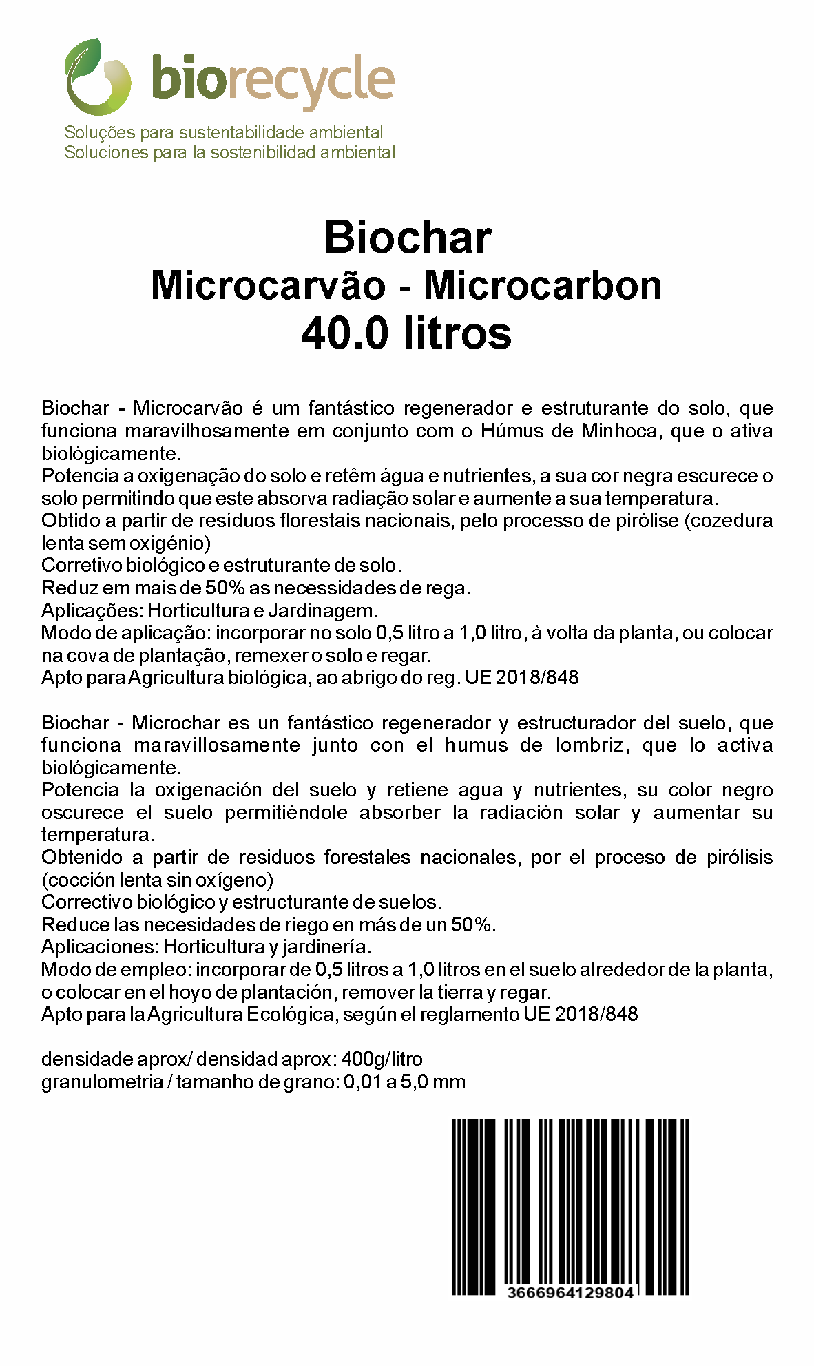 Biochar - Microcarbon - 40.0 L_1