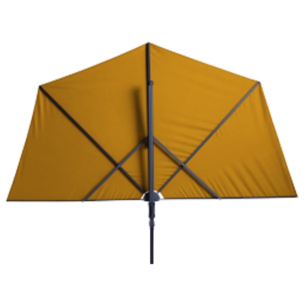 Madison Sombrilla Para Balcón Sun Wave 270x150 Cm Amarillo Dorado_3