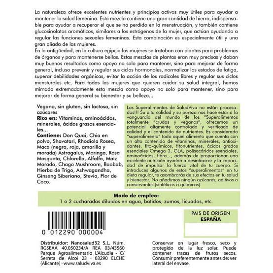 Mistura de Superalimentos Amazon Health Living