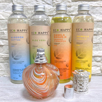 Lámpara Catalítica Orange Waves (100ml) - Sanea El Ambiente Y Elimina Los Malos Olores E Impurezas Del Aire_5