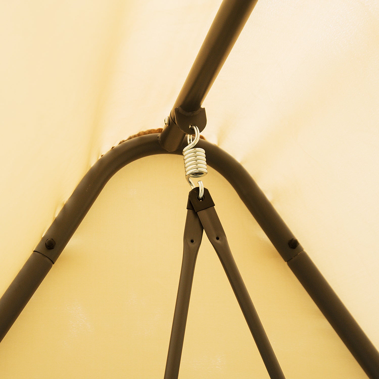 Outsunny Columpio Jardín 3 Plazas Convertible En Cama Con Mosquitera Puertas_5