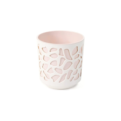 Maceta Duet 250 Crema Y Beige Claro_0