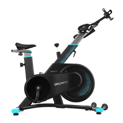 Cecotec Bicicleta Estática Drumfit Indoor 7000 Magno. Resistencia Magnética Diseño Compacto Silenciosa Sillín Y Manillar_0