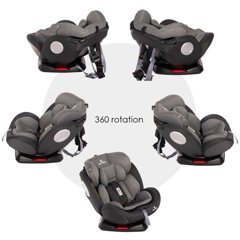 Silla De Auto Lyra Con Isofix, 360º Para Grupos 0+-1-2-3 Red_4