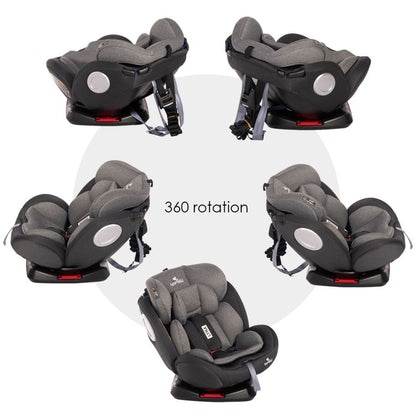 Silla De Auto Lyra Con Isofix, 360º Para Grupos 0+-1-2-3 Red_4
