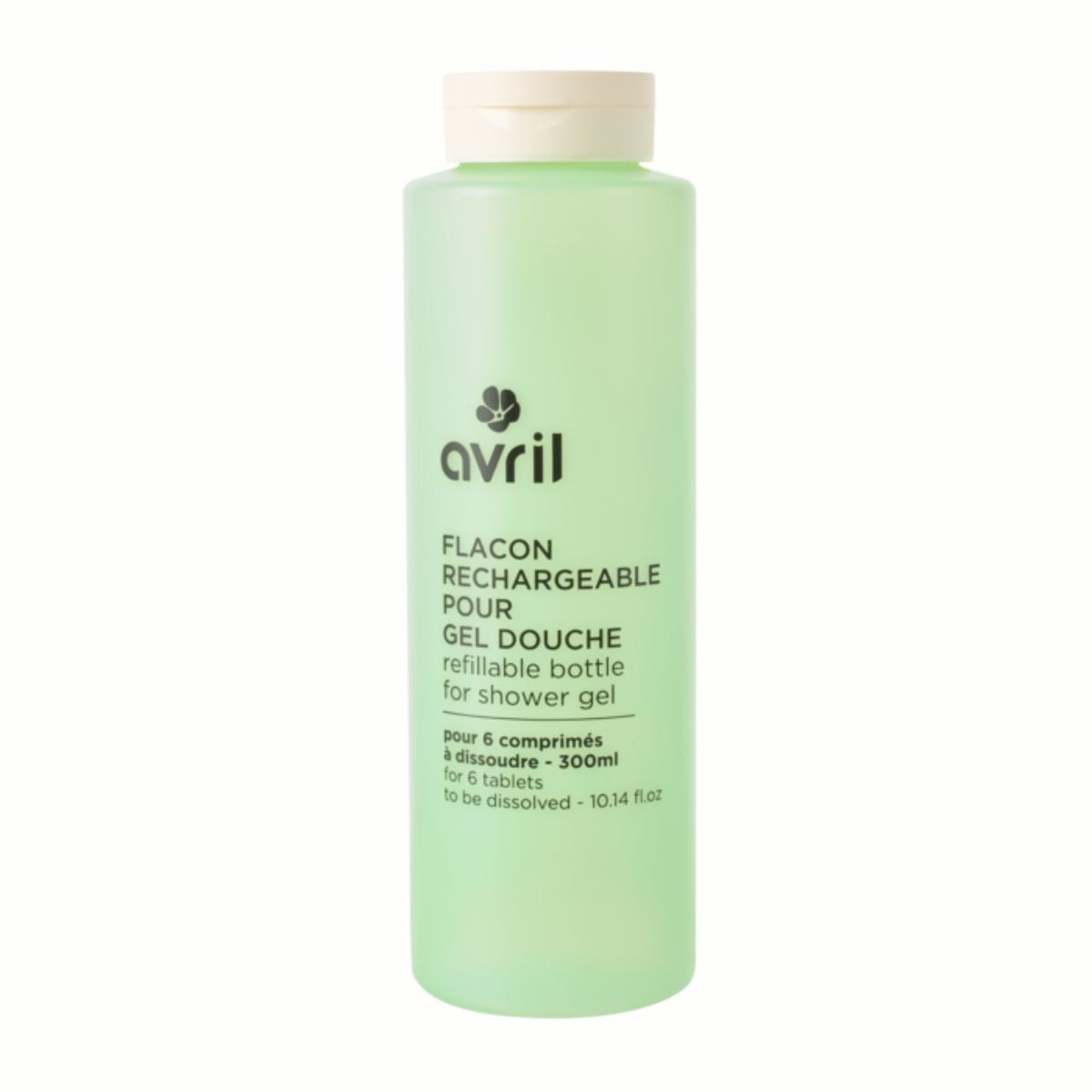 Botella rellenable para gel de ducha Avril 350 ml