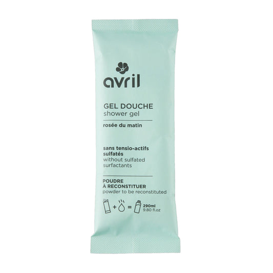 Gel de ducha en polvo para reconstituir Rocío de la mañana Avril 30g